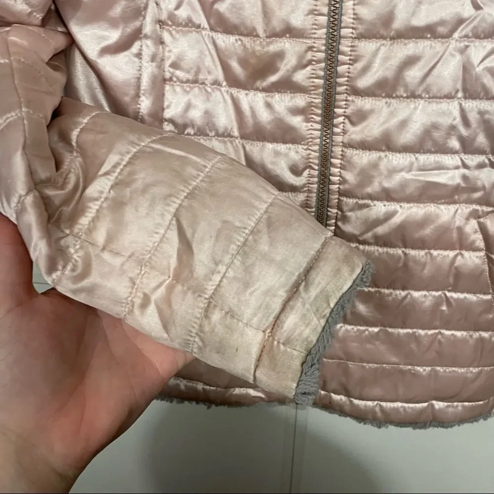 The North Face Reversible Grey Fleece Jacket